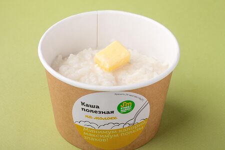 Каша рисовая с чиа и кокосовыми сливками