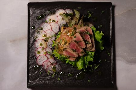 Вафля с тунцом