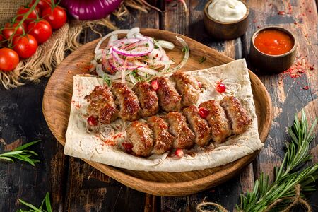 Люля-кебаб из говядины