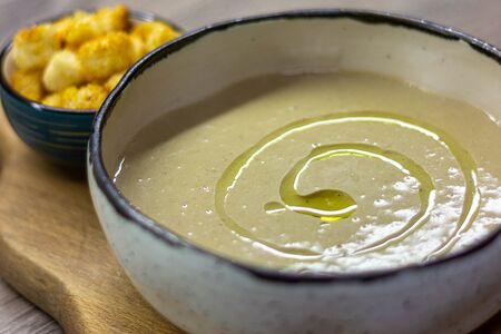 Крем-суп из белых грибов