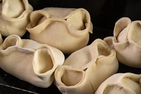 Манты с мясом и картошкой