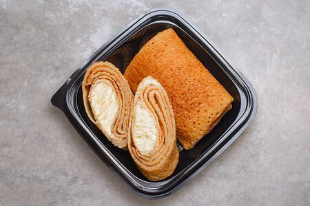 Блинчики с творогом