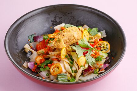 С томленой Уткой и апельсиновым хойсин