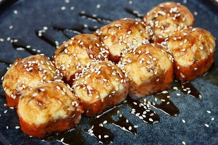 Запеченный ролл Фудзи