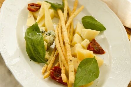 Тарелка итальянских сыров