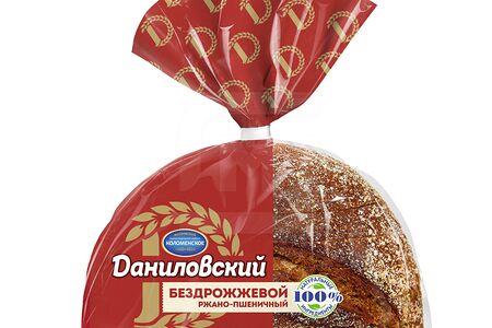 Хлеб Даниловский нарез бездрож ржан-пшен Коломенский
