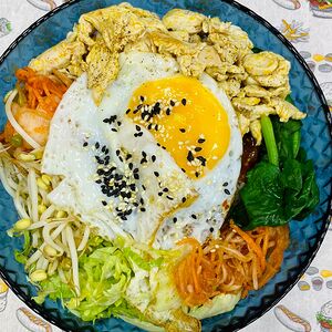 Ком чон рис с курицей