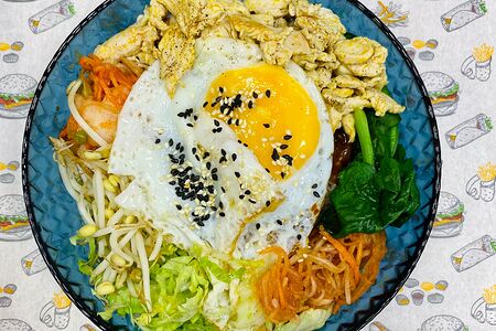 Ком чон рис с курицей