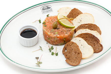 Тартар из Атлантического лосося