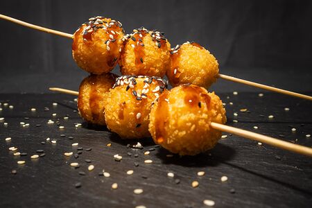 Крокеты с лососем