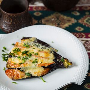 Запеченный баклажан