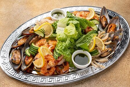 Морепродукты гриль