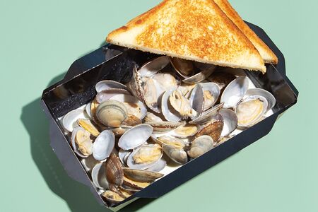 Вонголе в сливочно-трюфельном соусе