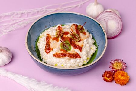 Ризотто с угрём