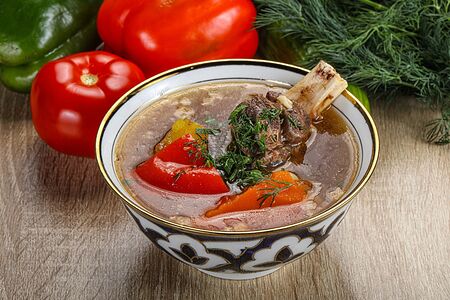 Шурпа с бараниной