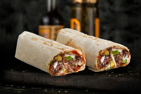 Шаурма по-русски с говядиной