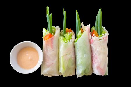 Фреш-ролл с крабом сурими