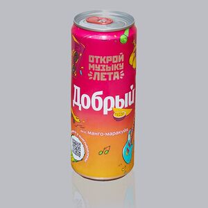 Добрый Манго-маракуйя в жестяной банке