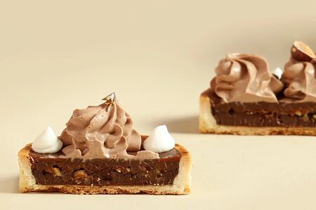 Тарт Шоколад-карамель