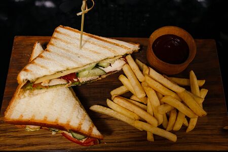 Клаб сэндвич с курицей