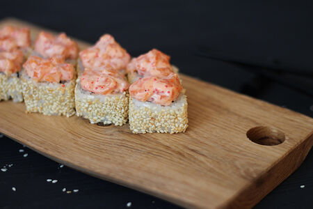 Спайс-ролл с креветкой