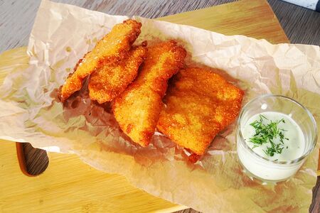 Куриные стрипсы