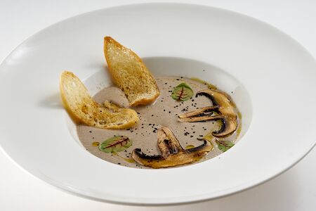 Суп-крем из шампиньонов