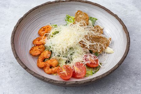 Цезарь с креветками