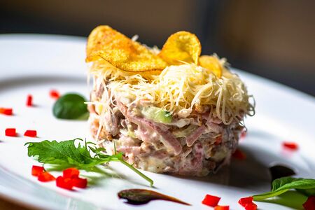 Салат Три мяса