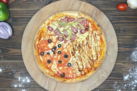 Пицца Томатное трио большая