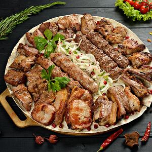 Ассорти из свинины и телятины