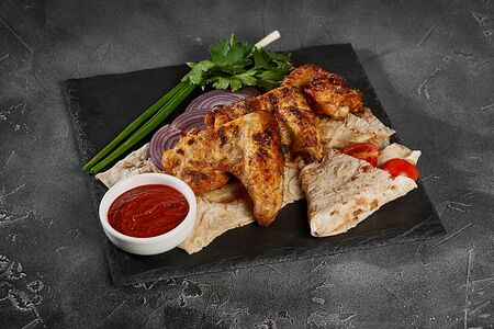 Шашлык из куриных крыльев
