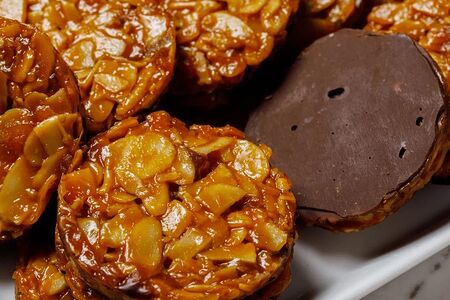 Печенье Флорентин с миндалем