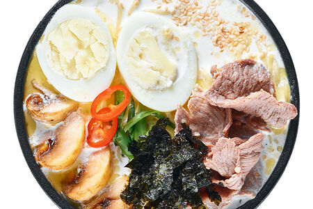 Рамэн Сливочный с говядиной вынос