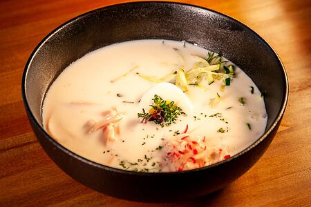 Окрошка на кефире