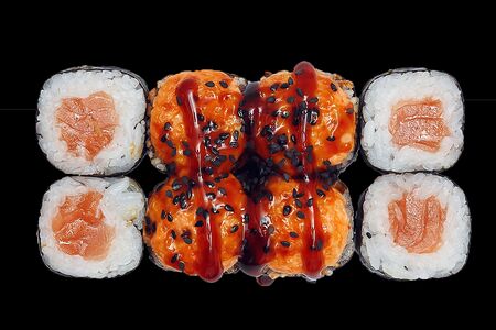 Запеченный с лососем