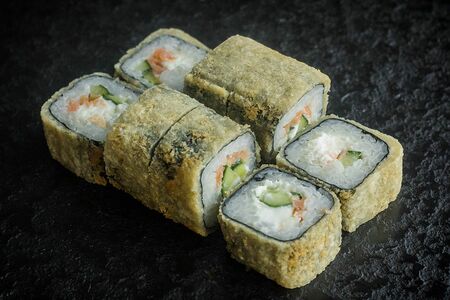 Сяке темпура