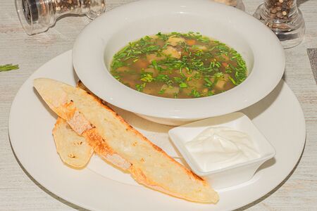 Суп из белых грибов