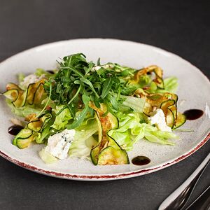 С цукини и сыром дорблю