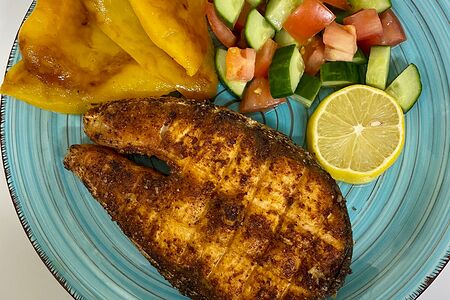 Стейк сёмги