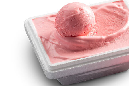 Большое Джелато Сливочная клубника