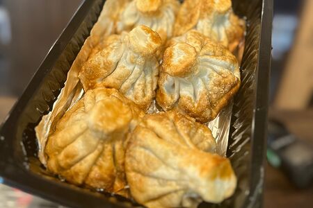 Хинкали жареные Свинина и говядина 