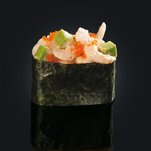 Эби гункан с авокадо