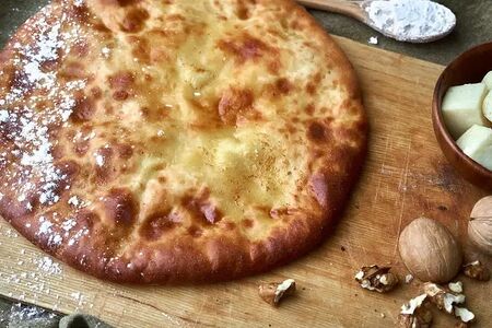 Хачапури Сванский со шпинатом