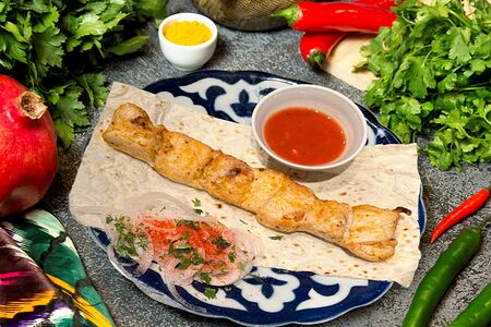 Шашлык из куриного филе