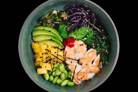 Поке с креветкой