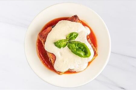 Лазанья, болоньезе, соус пармезан