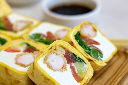 Тортилья с креветкой