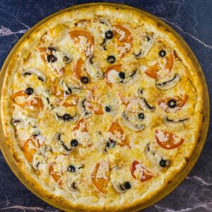 Пицца с грибами