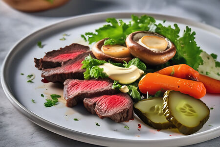 Салат Добрый теплый